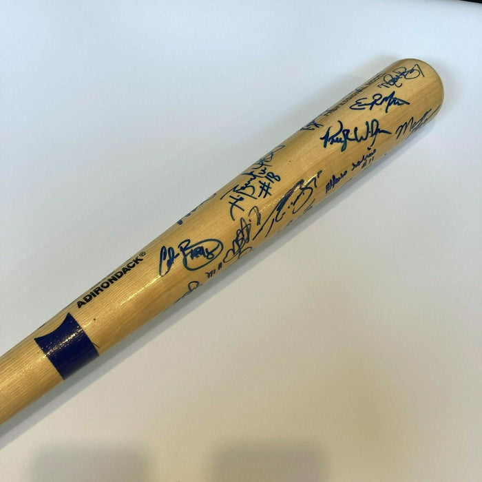 1997-2000 MLB Top Prospects Multi Signed Baseball Bat With Alfonso Soriano