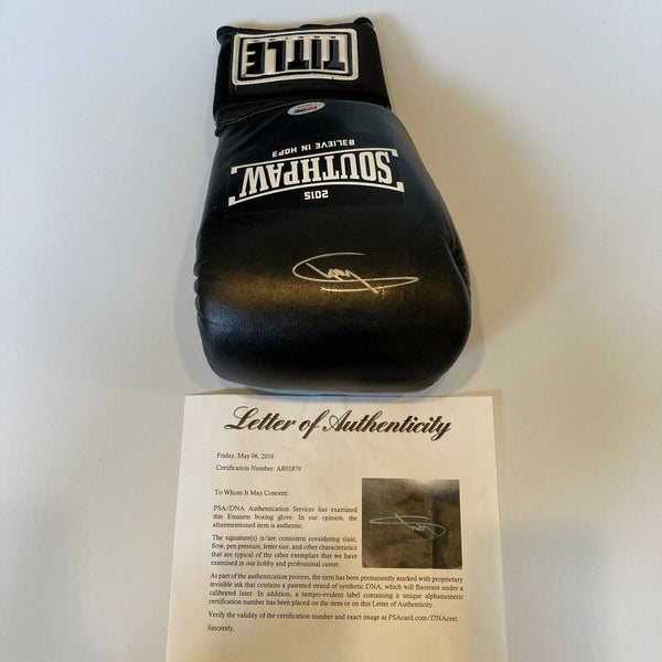Eminem Signed Autographed Southpaw Boxing Glove PSA DNA COA