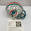 1972 Miami Dolphins Super Bowl Champs Team Signed Authentic Helmet JSA COA
