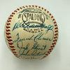 Stunning 1959 All Star Game Team Signed Baseball Hank Aaron Willie Mays JSA COA
