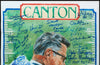 NFL Hall Of Fame Multi Signed "Canton America's Game" Poster 28 Sigs Beckett COA
