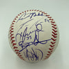 2017 Cleveland Indians Team Signed Official World Series Baseball JSA COA