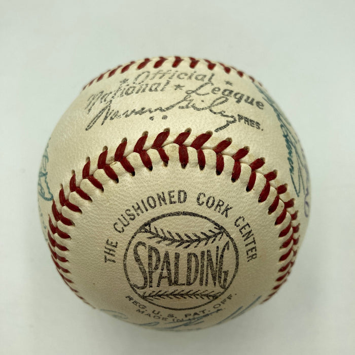 1952 All Star Game Team Signed Baseball Jackie Robinson JSA COA