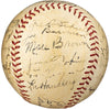 Honus Wagner Arky Vaughan Paul Waner Pie Traynor Signed Baseball PSA DNA & BAS