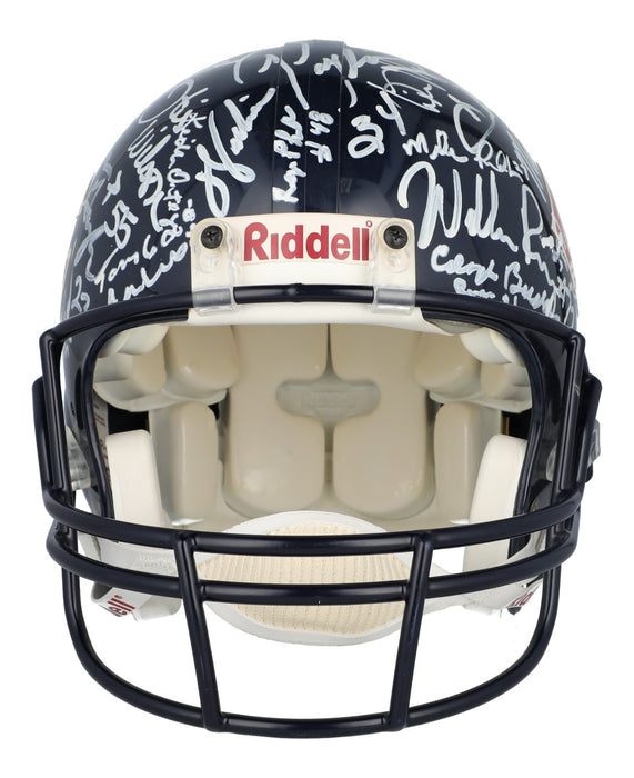 The Finest 1985 Chicago Bears Super Bowl Champs Team Signed Helmet PSA DNA COA