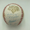 2009 New York Yankees Team Signed World Series Baseball Derek Jeter Steiner COA