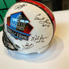 Beautiful Jerome Bettis HOF Multi Signed Full Size Football Helmet 26 Sigs JSA