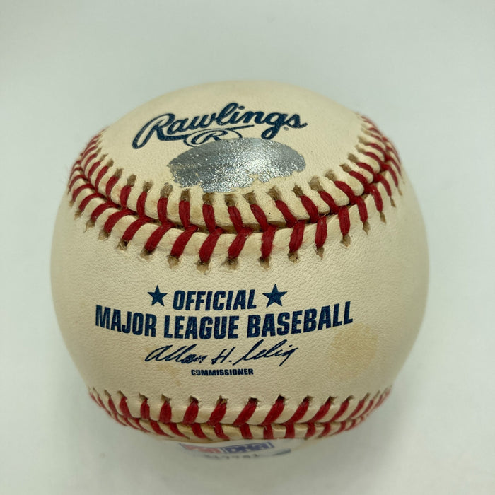 Andy Pettitte Signed Official Major League Baseball PSA DNA COA