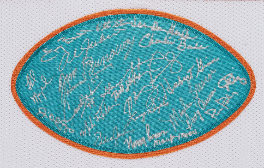 1972 Miami Dolphins Super Bowl Champs Perfect Season Team Signed Jersey Beckett