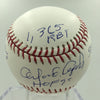 Orlando Cepeda Signed Heavily Inscribed Stat Baseball MLB AUTHENTICATED