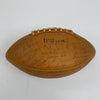 1960 Cleveland Browns Team Signed Football Jim Brown Len Dawson 50+ Sigs JSA