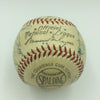 Beautiful 1955 All Star Game Signed Baseball Willie Mays Ernie Banks Musial JSA