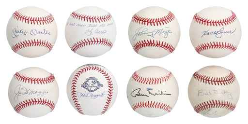 1951 New York Yankees WS Champs Team Signed Baseball Collection 35 Balls JSA COA