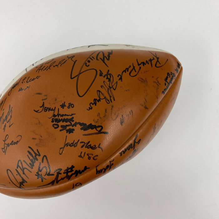 1988 Pac-10 Champion USC Trojans Team Signed Football