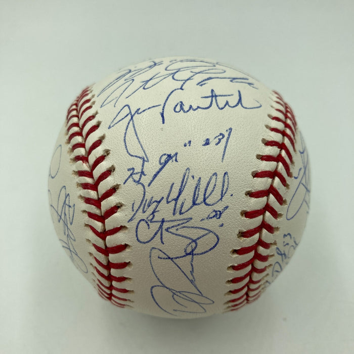 2007 Boston Red Sox World Series Champs Team Signed Baseball MLB Certified