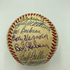 Willie Mays Hank Aaron Hall Of Fame Multi Signed Baseball 33 Sigs JSA COA