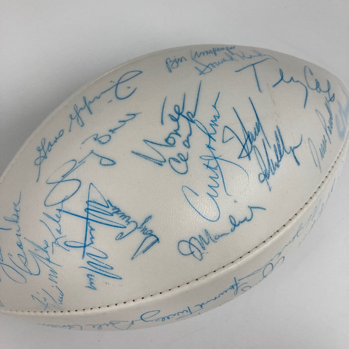1972 Miami Dolphins Super Bowl Champs Team Signed Wilson Football 40+ Sigs JSA