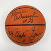 1972-73 New York Knicks NBA Champs Team Signed NBA Game Basketball JSA COA