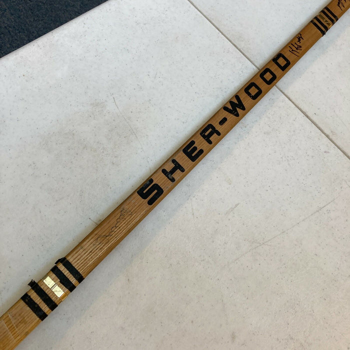 1969-70 Boston Bruins Stanley Cups Champs Team Signed Game Used Hockey Stick JSA