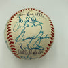 1977 NY Yankees World Series Champs Team Signed Baseball Thurman Munson JSA COA