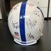 Peyton Manning 2010 Indianapolis Colts Team Signed Authentic Game Helmet JSA COA