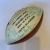 1984 Michigan State VS Army Team Signed Official Cherry Bowl Football Nick Saban