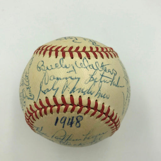 The Finest 1948 Cincinnati Reds Team Signed National League Baseball JSA COA