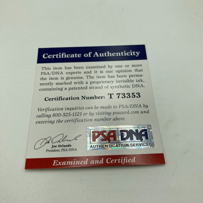 David Cone Signed American League Baseball PSA DNA COA