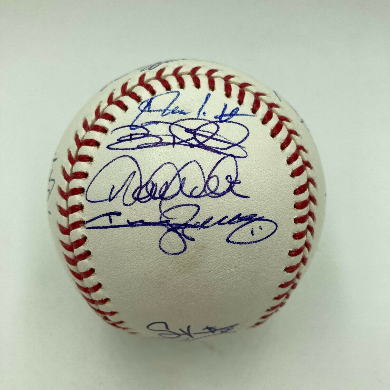 Chipper Jones signed 2024 baseball ball