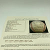 1970 Chicago Cubs Team Signed Vintage Spalding Cubs Baseball Ernie Banks JSA COA