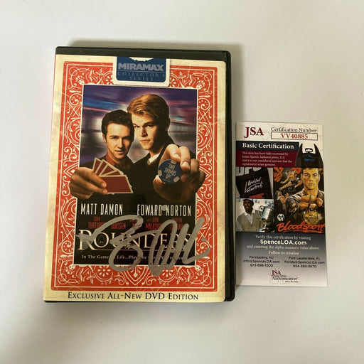 Chris Moneymaker Signed Rounders DVD Movie Poker JSA COA