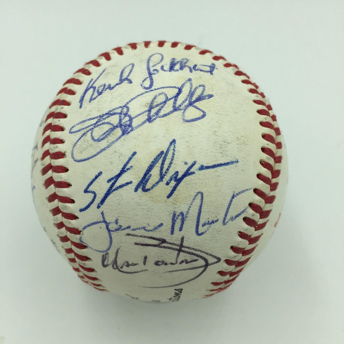 Incredible Chipper Jones Pre Rookie Signed 1993 All Star Game Baseball PSA DNA