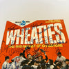 1987 Minnesota Twins World Series Champs Team Signed Wheaties Box With JSA COA