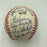1962 New York Mets Inaugural Season Team Signed National League Baseball JSA COA
