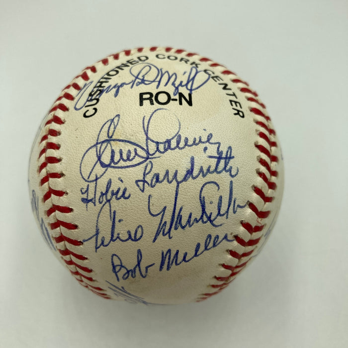 1962 New York Mets Inaugural Season Team Signed National League Baseball JSA COA