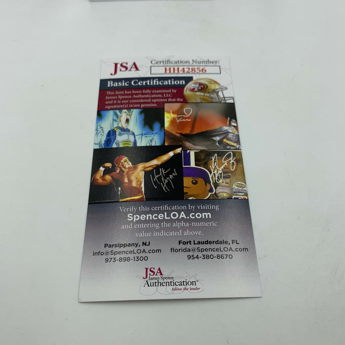 Roland Thatcher Signed Autographed Golf Ball PGA With JSA COA