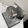 Beautiful 1972 Miami Dolphins Super Bowl Champs Team Signed Pewter Helmet JSA