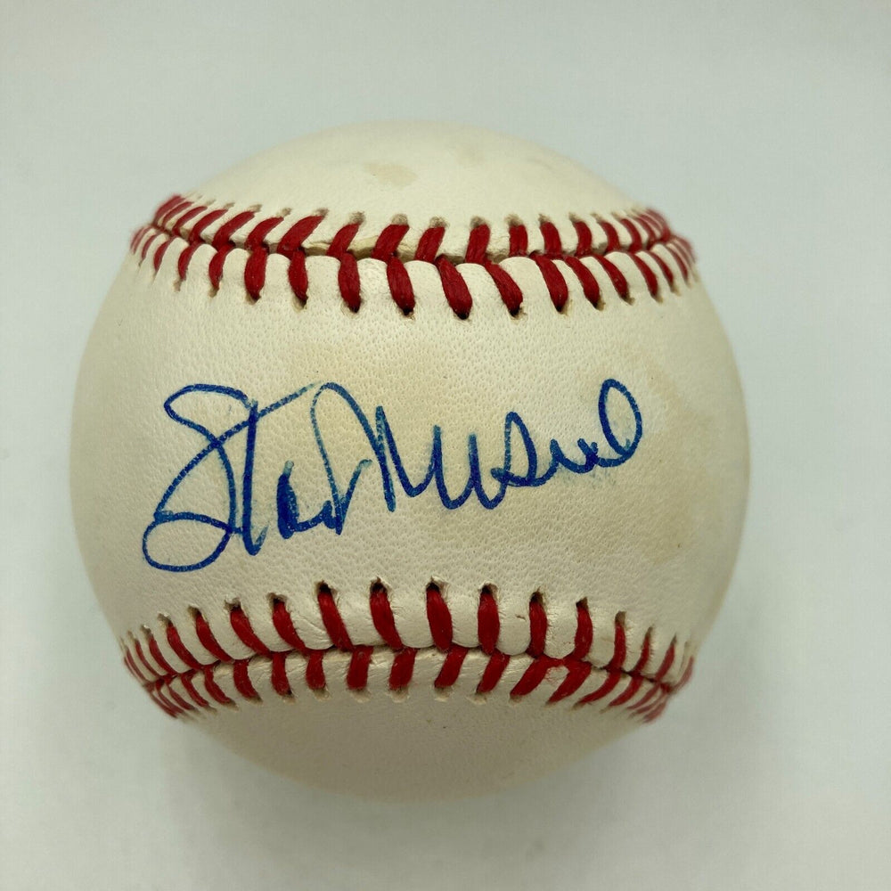 Stan Musial Signed Official National League Baseball JSA COA