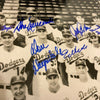 1957 Brooklyn Dodgers Team Signed 11x14 Photo With Sandy Koufax JSA COA