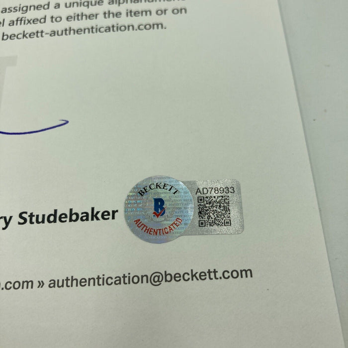 Michael Jordan Signed Baseball UDA Upper Deck & Beckett COA
