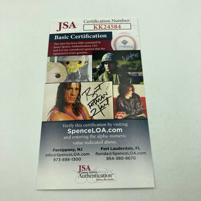 Hugh O'Brian Signed Autographed MLB Baseball Celebrity JSA COA