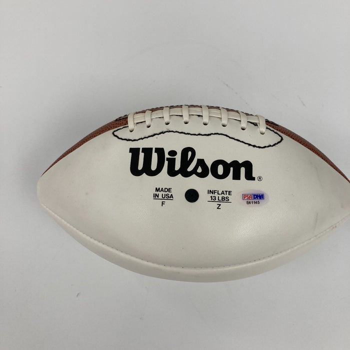 Walter Payton Signed Wilson Official NFL Football PSA DNA COA