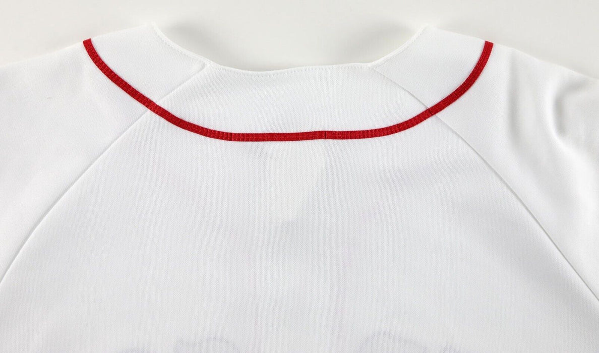 2004 Boston Red Sox World Series Camps Team Signed Authentic Majestic Jersey PSA