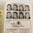 1963 Chicago Bears NFL Champs Team Signed Program JSA COA