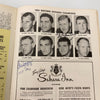 1963 Chicago Bears NFL Champs Team Signed Program JSA COA