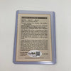 Gary Carter Signed Baseball Card RC JSA COA Auto