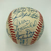 Mickey Mantle Sandy Koufax Willie Mays Hall Of Fame Signed Baseball 30 Sigs JSA
