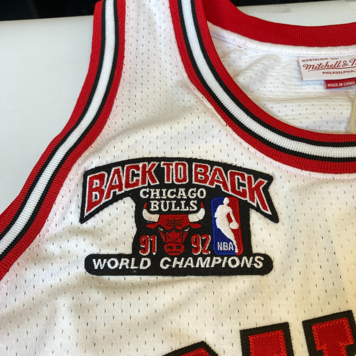 Michael Jordan Signed Chicago Bulls 1991-1992 Jersey JSA 10 GEM MINT & UDA COA