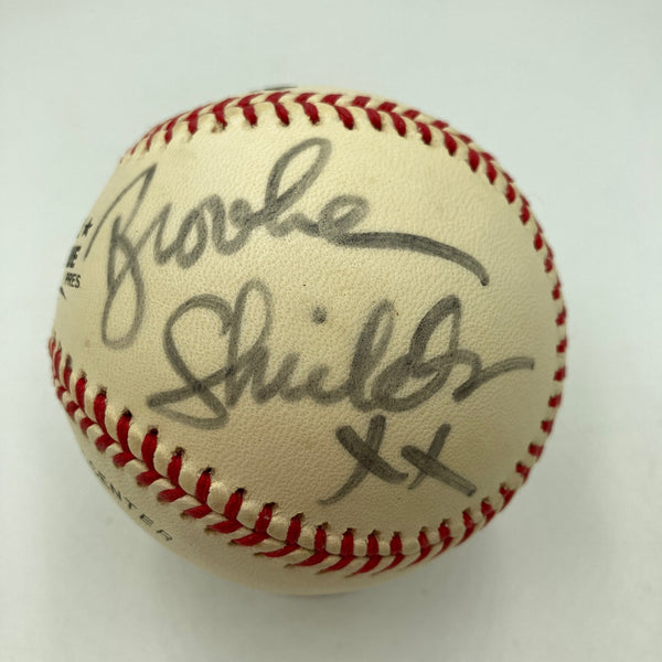 Brooke Shields Signed National League Baseball JSA COA