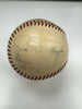 Joe Dimaggio 1947 World Series Game 3 Single Signed AL Harridge Baseball JSA
